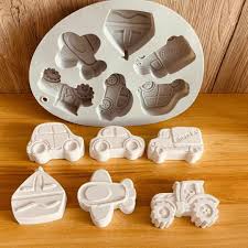 Old Transport Silicon Mold 6 cavity - Image 2