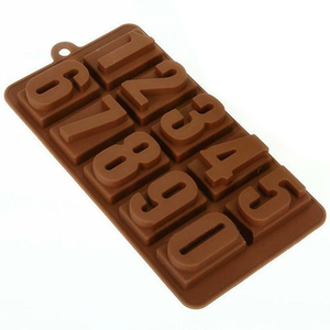 0 To 9 Big Numbers Silicone Chocolate Mold - Image 2