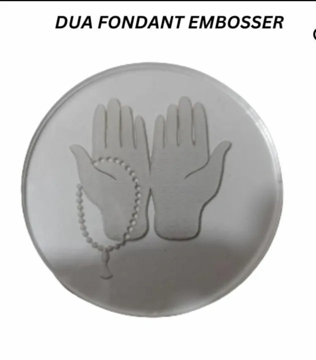 Dua Fondant Decorating Stamp Plastic (Random Design)